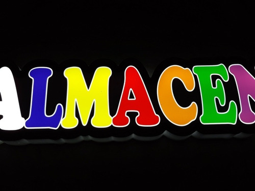 Cartel Luminoso Almacén