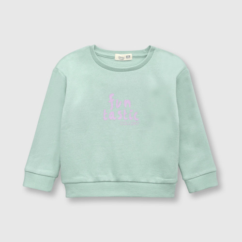 Polerón De Bebé Niña Estampado Menta (3 A 36 Meses)