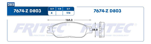 Balatas Delanteras  Ford Windstar 1999/2003