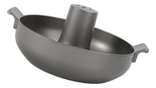 Beijing Cordero Hotpot Aluminio Sopa Tradicional Olla Gris