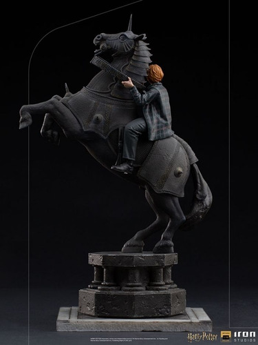 Figura Hp - Ron En El Ajedrez Magico 1:10 Iron Studios At