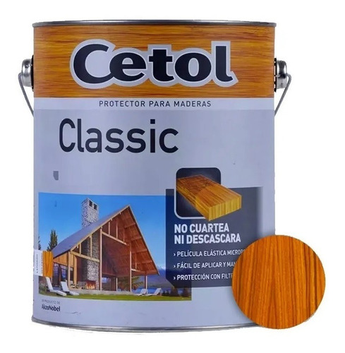 Cetol Classic Satinado Impregnante Protector Exterior X 1lts