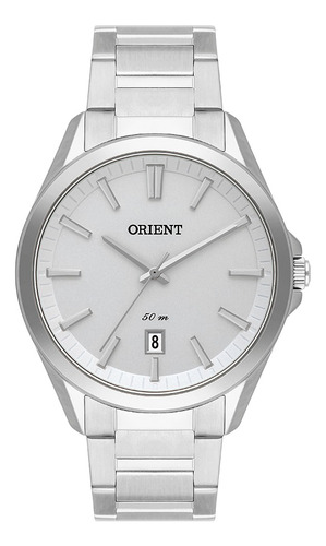 Relógio Orient Masculino Eternal Prata Mbss1390-s1sx