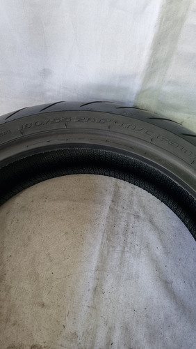 Pneu Traseiro Metzeler Z8 180/55 17 Semi Novo (Usado)