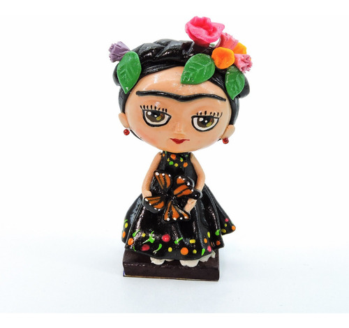 Muñeca Frida Khalo Artesania Mexicana Art Toy
