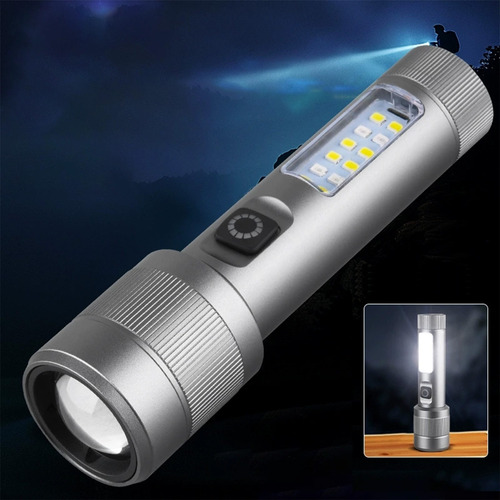 Proyector Portátil J, Luz Led Fuerte Para Exteriores, Recarg