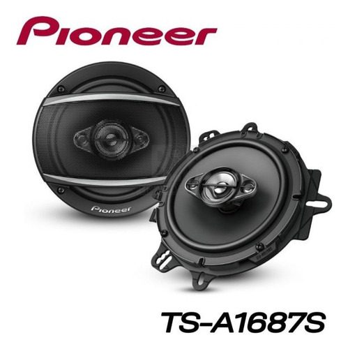 Cornetas Pioneer 6 Pulgadas 4 Vías Coaxial 500 Watts Carro