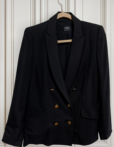 Blazer Mark And Spencer Importado Talle 10 Uk M Saco Mujer