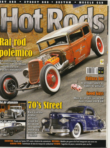 Hot Rods Nº79 Lincoln Zephyr 42 Bel Air 1955 Ford Tudor 1931