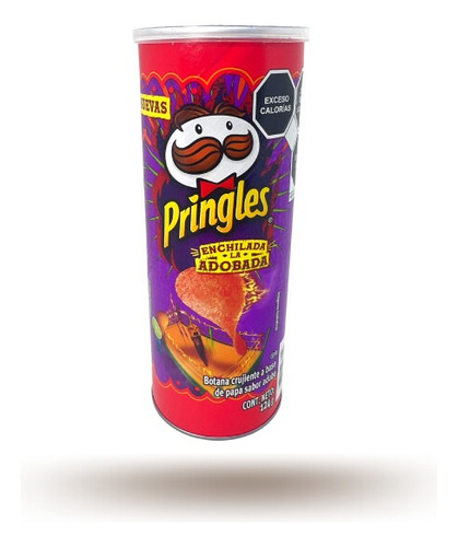 Pringles Papas Adobadas 124g