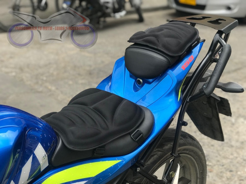 Imagen 7 de 10 de Confort Seat (sillin Acolchado Para Moto) + Envío Gratis