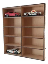 Comprar 5 Unidades Porta Hot Wheels 10 Espacios Cada Uno Mdf 3mm