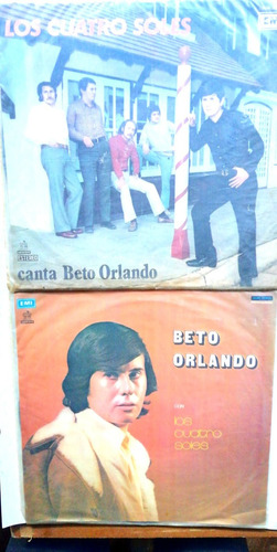 Beto Orlando Y Los Cuatro Soles Disco Vinilo Pop Rock Lote 2