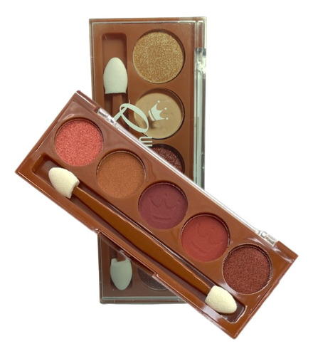 Paleta Sombras Tonos Cafes Nude - g a $396