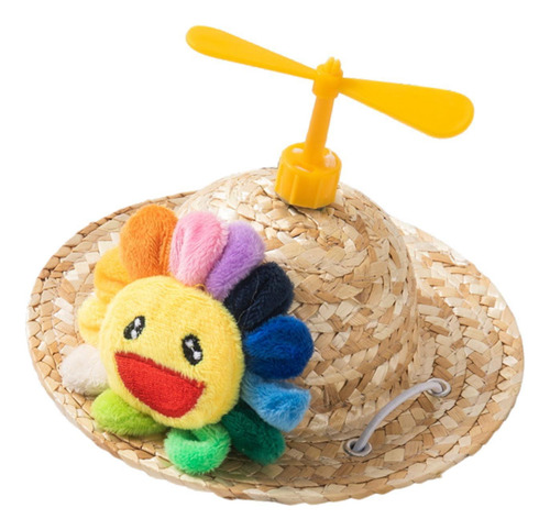 Sombrero De Paja Para Mascotas, Sombrero Para El Sol Para