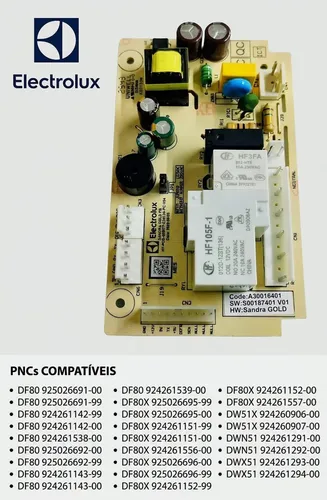 Placa Potencia Electrolux Df80 Df80x 64800637 A30016401 | MercadoLivre