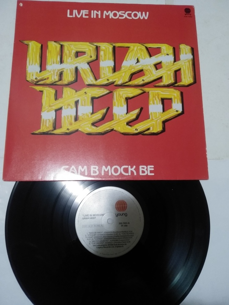 Download Lp - Uriah Heep - Cam B Mock Be - Live In Moscow - Zerado | Mercado Livre
