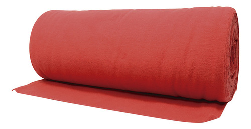 Franela En Rollo De 50 Cm X 50 M Roja