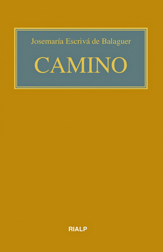 Libro: Camino (bolsillo, Rústica, Color). Escriva De Balague