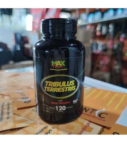 4 Unidades Tribulus Terrestris Com Maca 120caps.frete Grátis