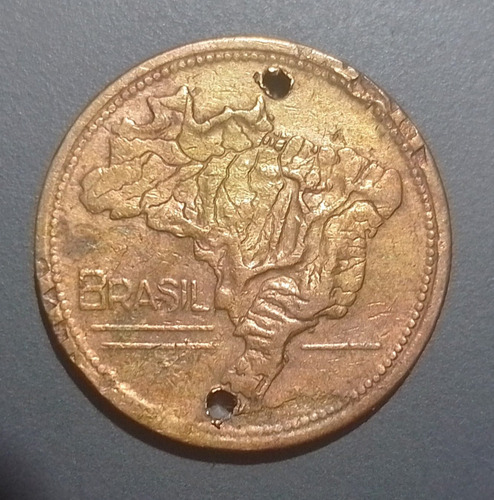 Moeda De 1 Cruzeiro Brasil De 1945 (Usado)