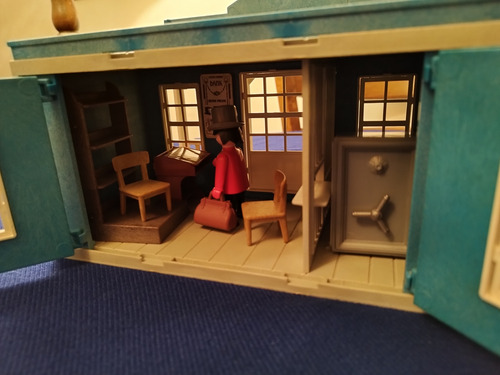 Banco Playmobil Antiguo Azul (Usado)