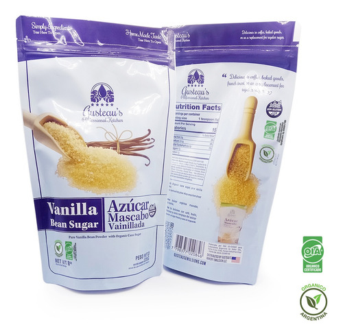 Mascabo Sugar Con Vainas De Vainilla Polvo Gusteau S