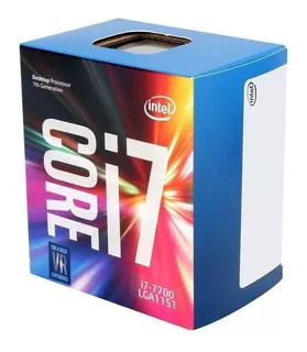 Procesador Intel Core I7-7700 Lga 1151 3.6ghz 7ma Gen