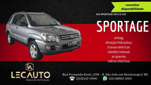 Imagem 10 de 15 de Kia Sportage 4x4 Lx 2.0 16v 4p 2009