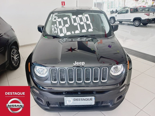 Imagem 7 de 13 de Renegade Sport 1.8 Flex Manual 2016 Preto