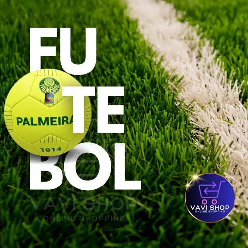 Bola Palmeiras De Futebol Campo Society Original Oficial N5