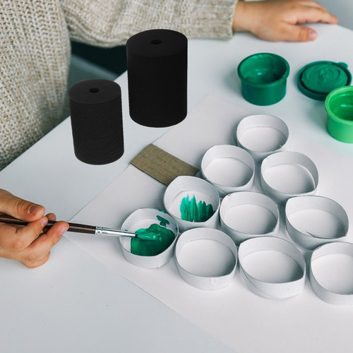 Esponja Cilíndrica Cup Turner De 6 Piezas: Esponjas Giratori