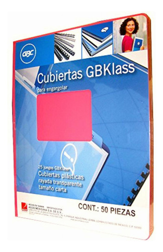 Gbc M600013 Cubierta Para Encuadernar, Color