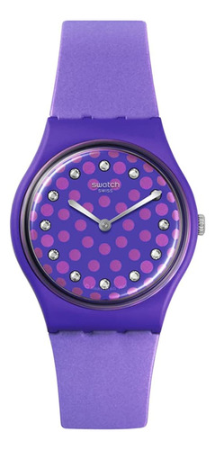 Swatch Reloj Unisex Perfect Plum (so31v100), Púrpura