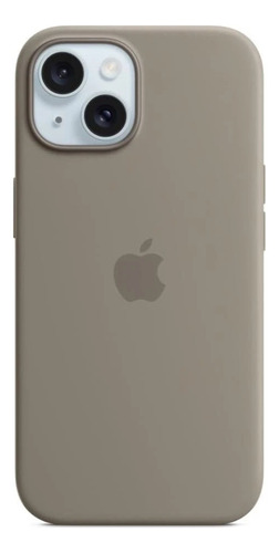 Funda De Silicona Para Iphone Beige Iphone 15