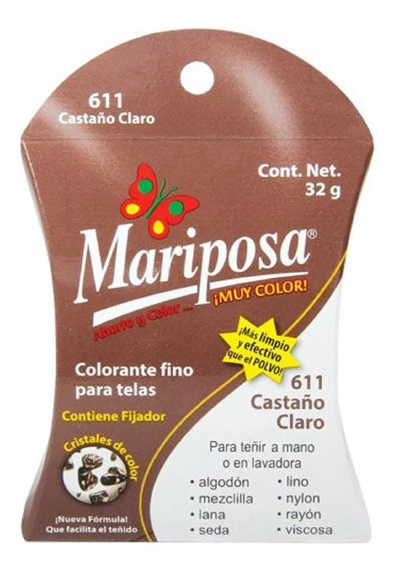 Segunda imagen para búsqueda de colorante mariposa