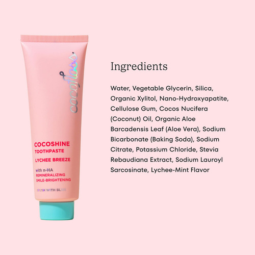 Pasta De Dientes Cocofloss Cocoshine Whitening 100ml Sin FlĂș