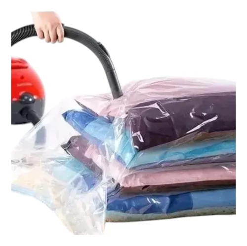 comprar 6 Bolsas Al Vacío 60x80 Comprimir Ropa Ahorra Espacio