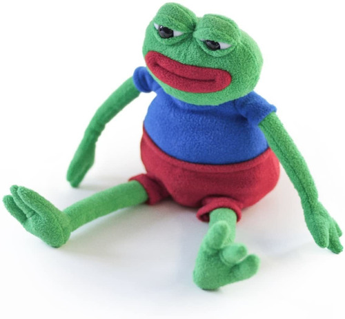 Pepe The Frog De Hashtag Collectibles, El Peluche Oficial De