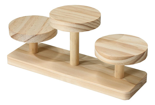 Soporte De Exhibición De Madera Para Postres, Gafas De Sol,