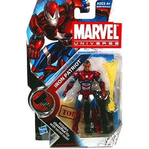 Juguete Coleccionable - Universo Marvel 3 3-4 Iron Patriot F