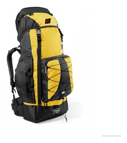 Mochila Trilhas E Rumos Montanha 75 Lt Original Mochilão