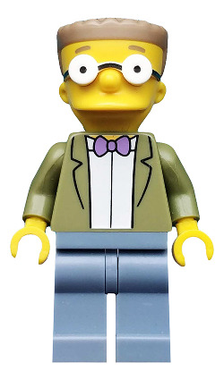 Lego Minifigura Waylon Smithers, The Simpsons, Series 2