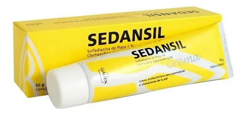 Sedansil® Crema 50g | Quemaduras & Ulceraciones Tipo de envase Pote