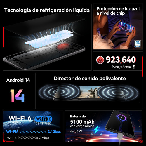 Celular Cubot Max 5 5g Dual Sim 256 Gb 12 Gb Ram