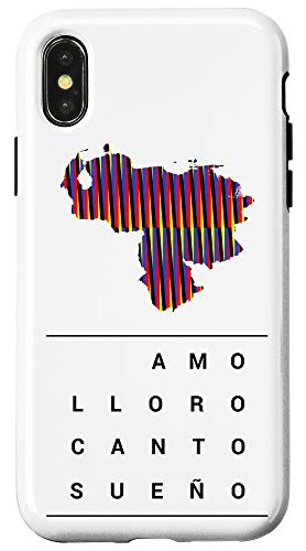 Funda Para iPhone X/xs Venezuela Plastico