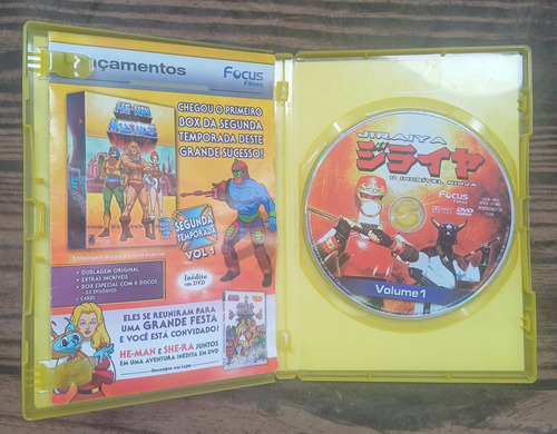 Dvd: Jiraiya O Incrível Ninja - Vol. 01 (original) (Usado)