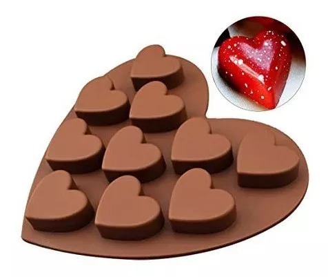 Moldes Para Chocolates Molde Corazón Molde Silicona Corazon