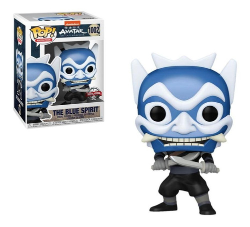 Funko Pop The Blue Spirit Zuko #1002 Avatar Chase Exclusive