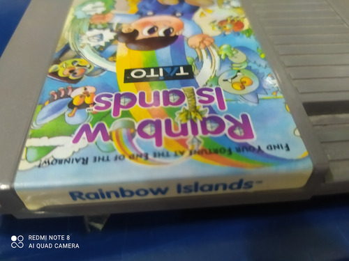 Rainbow Islands Para Nes Clásico Original Fisico (Usado)